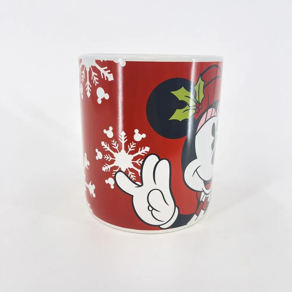 Disney Minnie Mouse Oversized Jumbo Holiday Christmas Coffee Mug by Galerie 24oz
